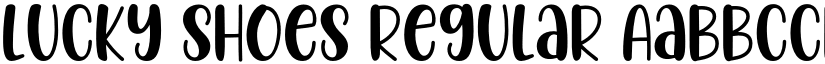 Lucky Shoes Regular font