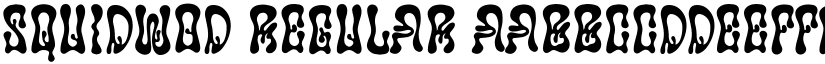 Squidwod Regular font