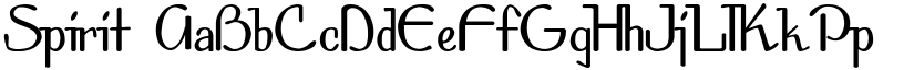 Spirit font
