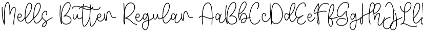 Mells Butter font download