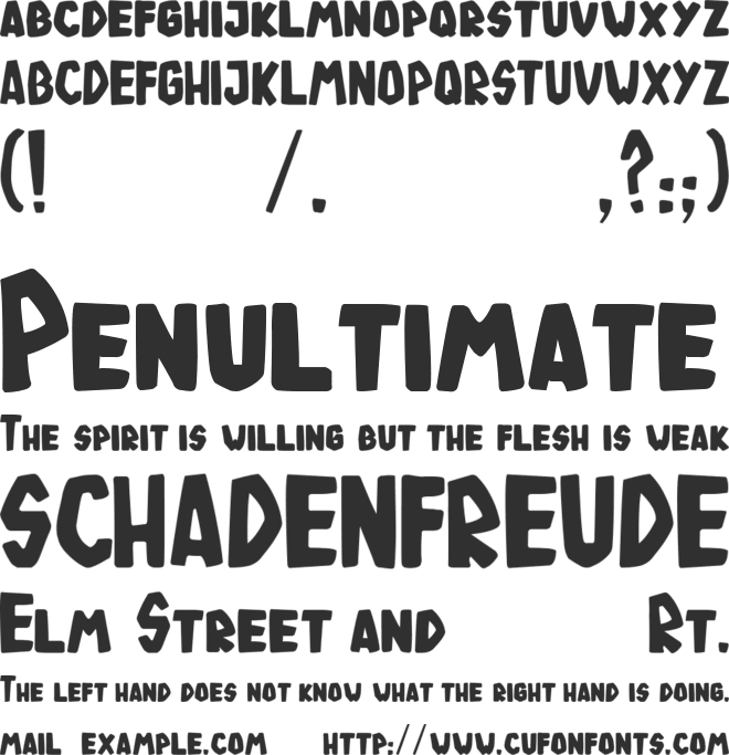 tode ja oigus font preview