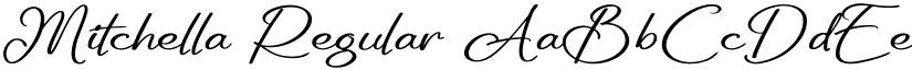 Mitchella font download