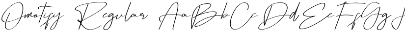 Omotify font download