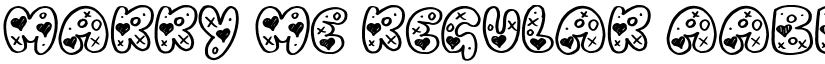 Marry Me Regular font