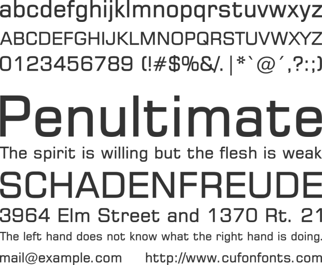 BPG Banner Caps font preview