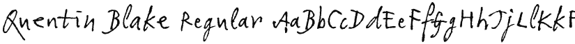 Quentin Blake font download