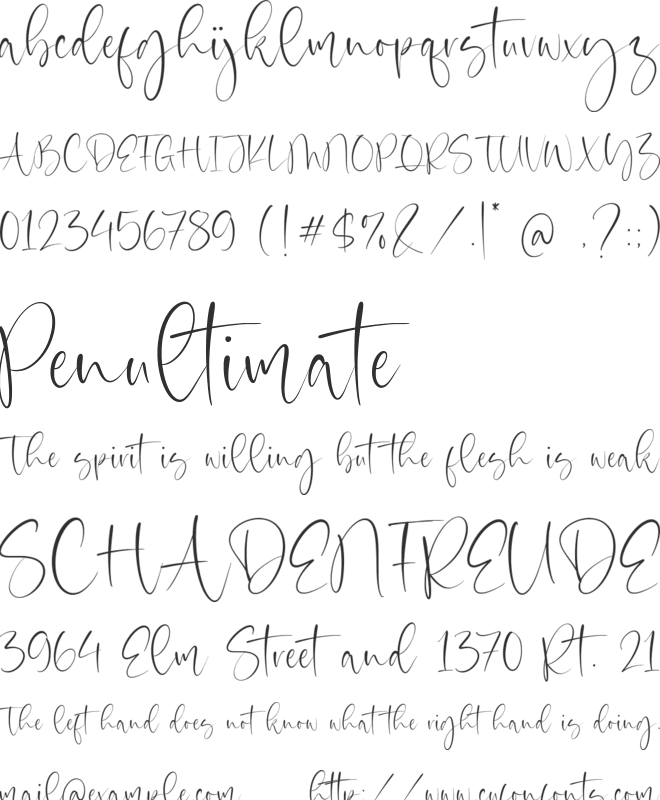 Valentine Beauty font preview