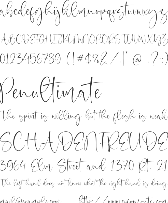Valentine Beauty font preview