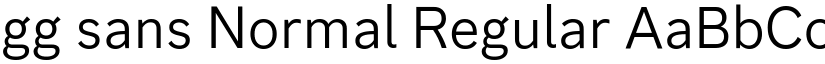 gg sans Normal Regular font