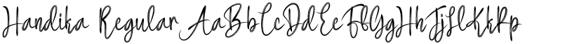 Handika Regular font