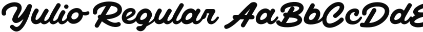 Yulio font download