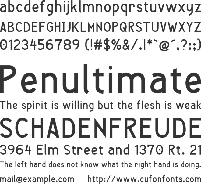 Sawaizumi Sans font preview