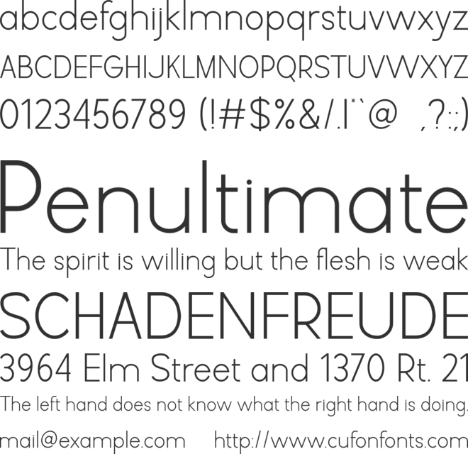 Sweet Bread font preview