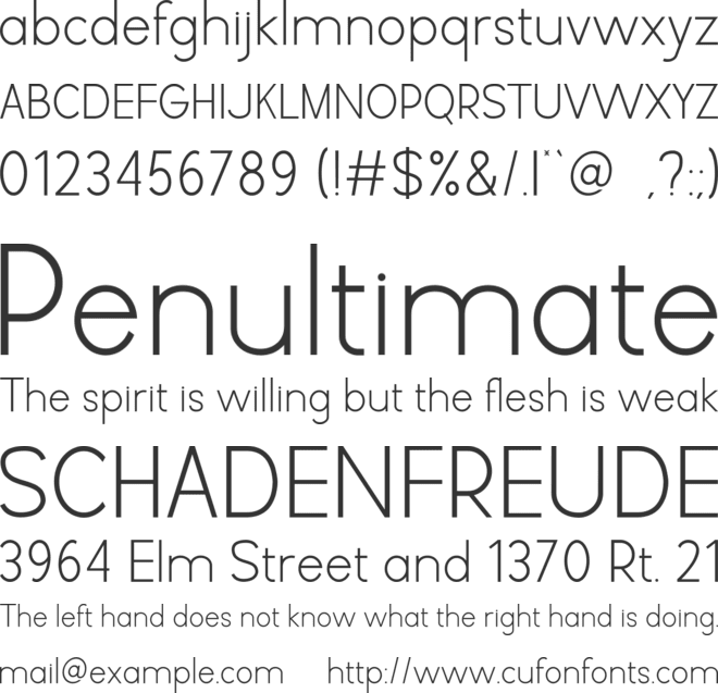 Sweet Bread font preview