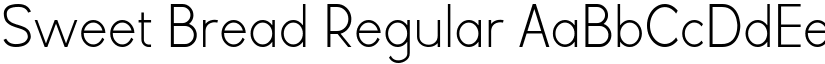 Sweet Bread Regular font