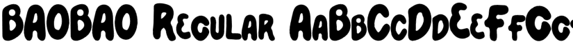 BAOBAO Regular font