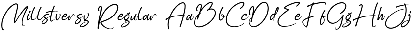 Millstversy font download
