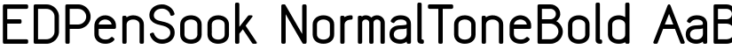EDPenSook NormalToneBold font