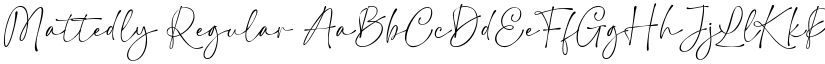 Mattedly font download