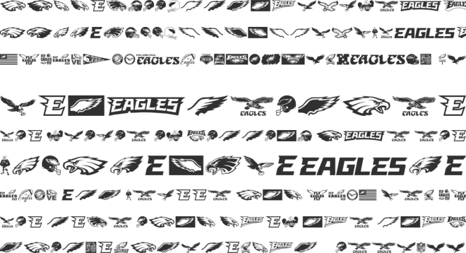 Fly Eagles Fly font preview