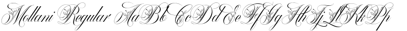 Mollani Regular font