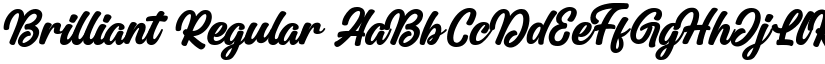 Brilliant Regular font