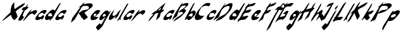 Xtrada font download