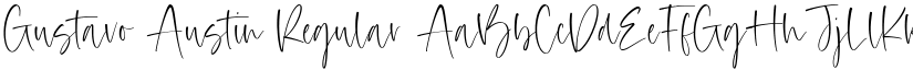 Gustavo Austin Regular font