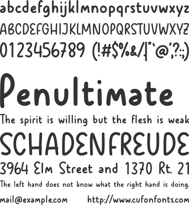 Magic Moment font preview