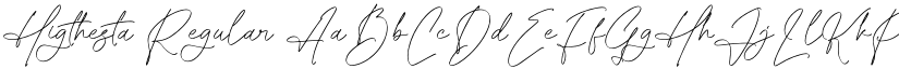 Higthesta font download