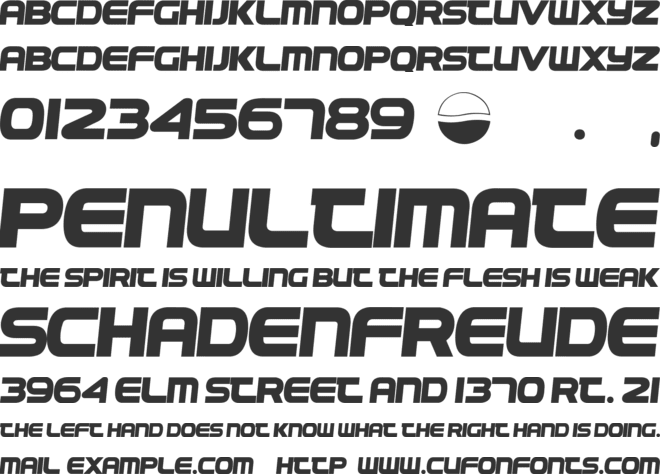 ! PEPSI ! font preview