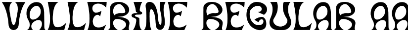 Vallerine font download
