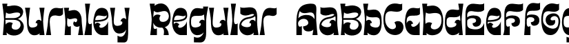 Burnley Regular font