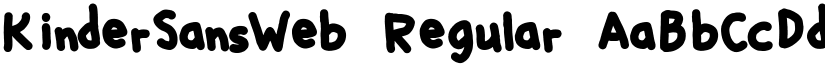 KinderSansWeb font download