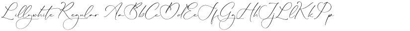 Lillywhite font download