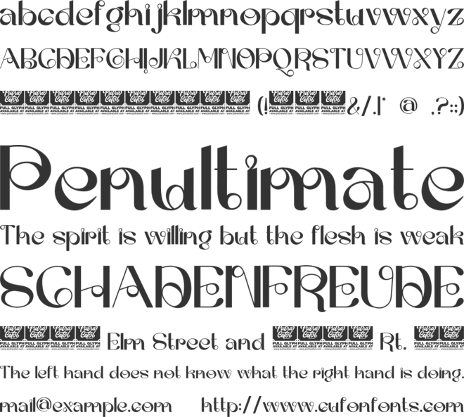Grey Jewelry font preview
