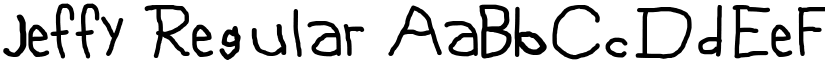 Jeffy font download