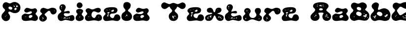 Particela Texture font