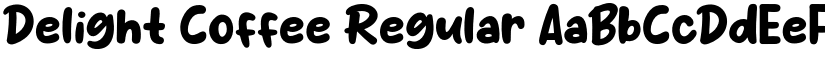 Delight Coffee font download