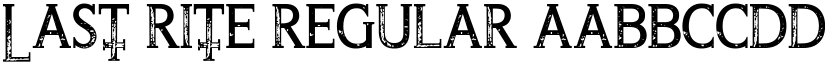 Last Rite font download