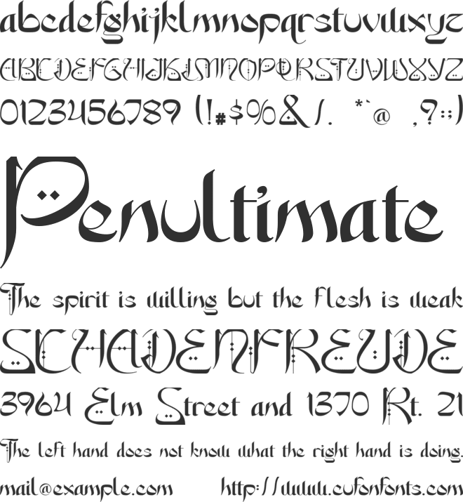Welcome Ramadhan-Personal use font preview