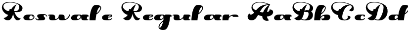 Roswale font download