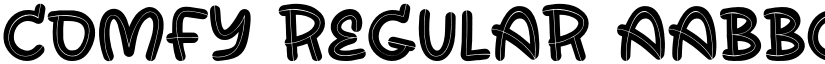 Comfy Regular font