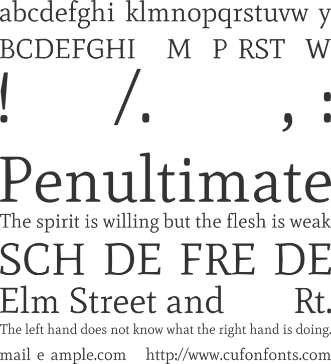 AOQCSM+Mate-Regular font preview