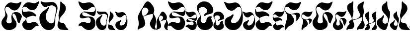 GEOL Bold font
