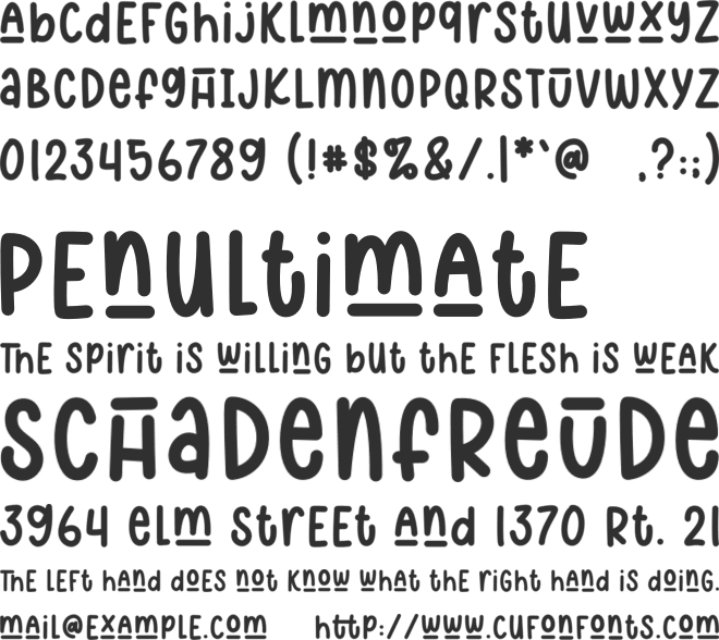 Better Vintage font preview