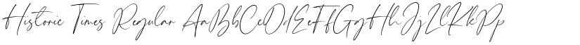 Historic Times Regular font