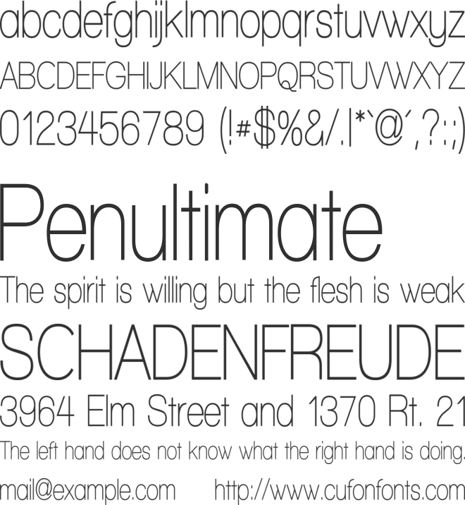 Walkway Condensed SemiBold font preview