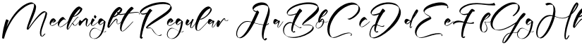 Mecknight font download