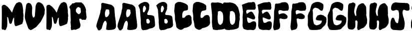 Mump font